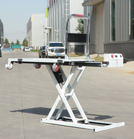 Chariot hydraulique monté sur voiture Ximulek, autonomie de la batterie longue durée, levage à une touche, sûr et durable, certifié CE, pliable