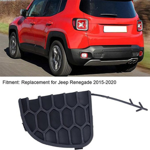 <b>Trailer</b> Hole <b>Cover</b> For 2015-2023 Jeep Renegade Rear Bumper 5VW91LXHAA Plastic Tow Hook Protection - Product Image 5