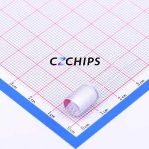 ตัวเก็บประจุแบบแข็ง ULG477M1EF1ARR แบบ Through-hole (THT), ขนาด D8xL11.5 มม. 470uF 20% 25V 2.9A 100kHz - Product Image 1