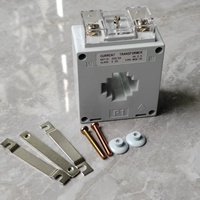 Transformador de Corriente de Baja Tensión MSQ, Monofásico, 5A, Núcleo Toroidal, Estándar IEC, Alta Precisión 0.5/1.0, Carcasa de Plástico