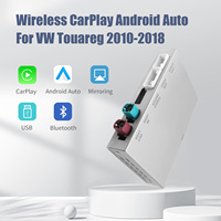 Écran Autoabc sans fil Bluetooth Carplay Android Auto pour Volkswagen Touareg 2010-2018, garantie 1 an, mise en miroir AirPlay