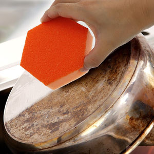 Éponge magique de nettoyage utile <span class=keywords><strong>Miracle</strong></span> Eraser Nano Foam éponge de sablage composite hexagonale - Product Image 4