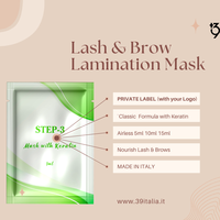 Langkah 3 Laminasi Krim Buatan Italia Keratin LABEL Pribadi Profesional Penggunaan Rumah Lashlift Nourishing Minyak Argan Jumlah Rendah