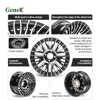 Vente directe d'usine Nouvelle voiturette de golf Roues en alliage d'aluminium de 10/12/14 pouces Jantes Pneu radial pour Club Car