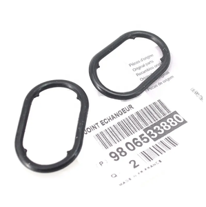 Joint de refroidisseur d'huile joint de radiateur 9806533880 pour Peugeot <span class=keywords><strong>308</strong></span> 408 RCZ citroën C5 DS5 AT6 boîte de vitesses échangeur de chaleur bague d'étanchéité - Product Image 1
