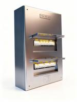 Boîtier de distribution d'énergie électrique extérieur étanche IP55 à montage en surface pour éclairage, 220A 220V, interrupteur PZ30