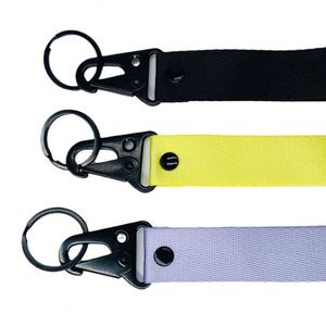New Arrival Custom <b>Polyester</b> <b>Lanyard</b> Carabiner Blank With Id Card Badge Holder for Event - Product Image 1