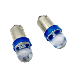หลอดไฟ LED ทรงกลม สีขาวนวล ใส โปร่งแสง แบบ AC/DC 5V 44 BA9S 47 LED สำหรับเครื่องพินบอล - Product Image 4