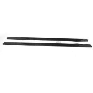Faldones laterales de fibra de carbono W205 C63 para mercedes-benz Clase C AMG 2015-2017, extensión de labios, Kits de carrocería - Product Image 4