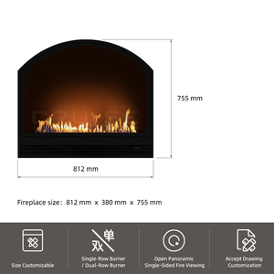 Kit Telecomando CRUISE per Caminetto <span class=keywords><strong>a</strong></span> <span class=keywords><strong>Gas</strong></span> Naturale, Stile Travertino Verniciato, Autoportante Europeo - Product Image 4