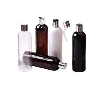 400ml Eco Friendly Body Lotion Bottle Packaging Luxury <b>Plastic</b> Shampoo Press Cap Pump Bottle - Product Image 5