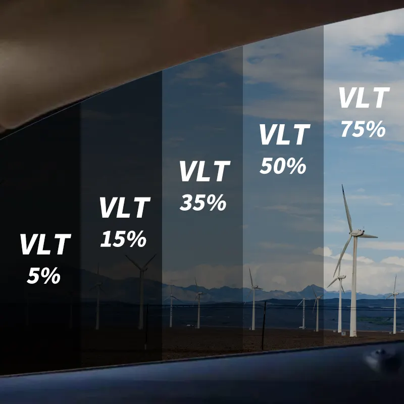 polarized insufilm car cooling film heat control window film night vision 5% 20% 35% 50% 70% VLT car window Tint glass film