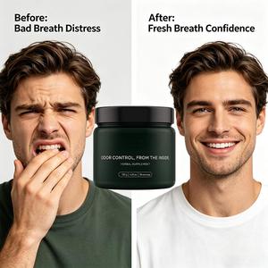 Complément alimentaire en gel à base de plantes <span class=keywords><strong>anti</strong></span>-<span class=keywords><strong>mauvaise</strong></span> <span class=keywords><strong>haleine</strong></span> 120g - Soins bucco-dentaires naturels pour une <span class=keywords><strong>haleine</strong></span> fraîche longue durée - Product Image 2