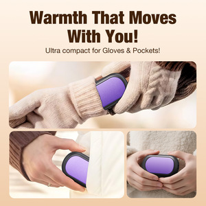 USB Rechargeable Power Bank Magnetic Hand Warmer Creative Outdoor Magnetic Hand Warmer <b>Mobile</b> Power - Product Image 6