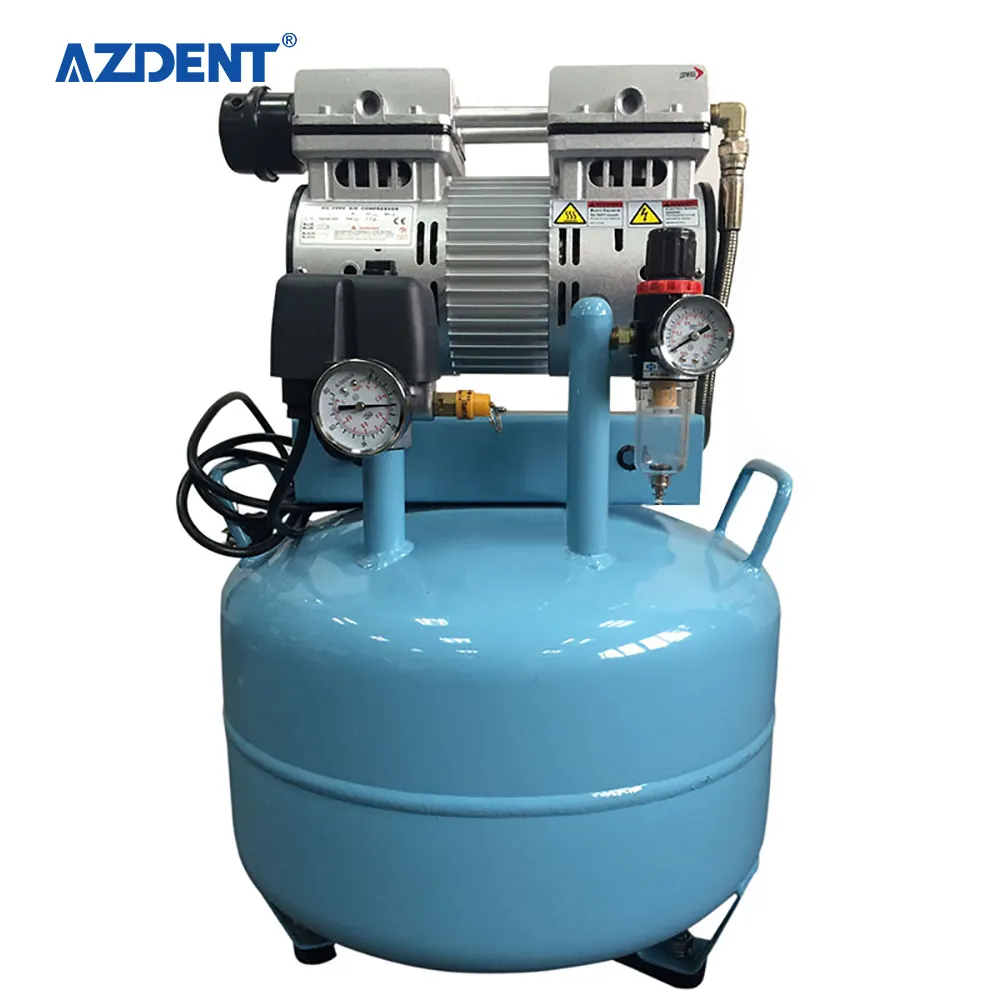 Baistra Dental Equipment Portable 1HP 40L Dental Silent Oil-free Air Compressor for Chair