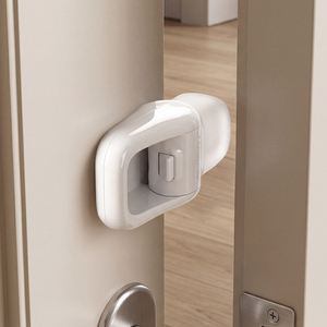 Tope de Puerta Giratorio Automático a Prueba de Niños de Silicona de Grado Alimenticio, Protector Contra Pellizcos de Dedos - Product Image 1
