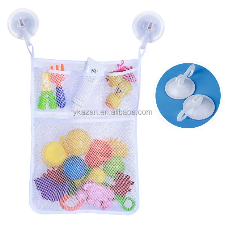 Bathroom Accessories Net Bath Toy Organizer Mesh Bath Toys Storage Bag