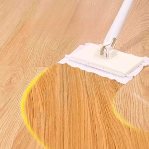 Vadrouilles jetables sèches et humides pour le nettoyage des sols avec pince de fixation en tissu - Product Image 2