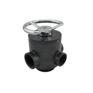 Runxin válvula manual 10m3, válvula de filtro automática para tanque de areia, filtro de areia n56d1 n56d2, alça de plástico