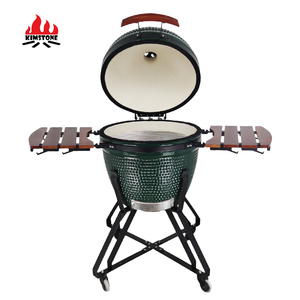 <span class=keywords><strong>Parrilla</strong></span> Kamado Americana de Cerámica de 23.5 Pulgadas, Color Oliva, para Cocina al Aire Libre, en Oferta - Product Image 2
