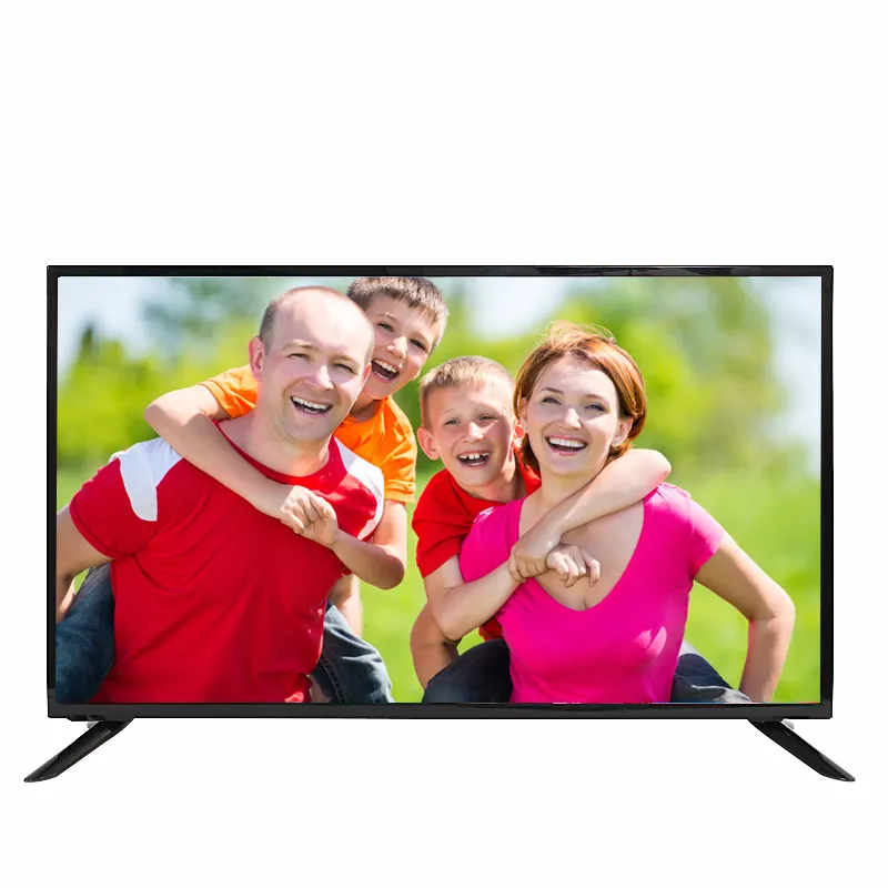 17-60Inch Smart Android Lcd Led Tv 4K Goedkope Flat Screen Televisies Smart 1080P Dc12V Solar tv