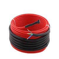Cable en T HUANRUI, Cable de calefacción de suelo eléctrico de diseño moderno, Cable de calefacción de 230V, Flexible para baño, sala de estar, suelo de Hotel