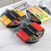 En gros Personnalisé Impression Étanche Vinyle Alimentaire Livraison Taille Sceau Autocollant Étiquette pour Emballage Boîte et Sac