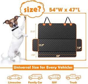 Funda Protectora para Asiento Trasero de Coche para Perros, Impermeable, Antideslizante, para Camiones y SUV - Product Image 2