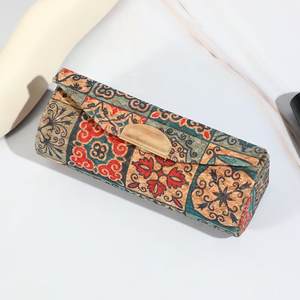 Nouvelle boîte à rouge à lèvres de style chinois rétro, coffret cadeau au design simple et haut de gamme, boîte de rangement pliable rouge style campagnard - Product Image 6