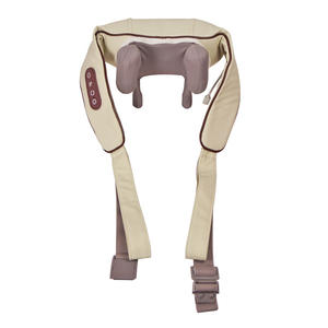 Masajeador de cuello eléctrico, masajeador de cuello y espalda Shiatsu silencioso de tejido profundo 4D con calor para relajar los músculos, uso en el hogar, la Oficina y el coche - Product Image 4