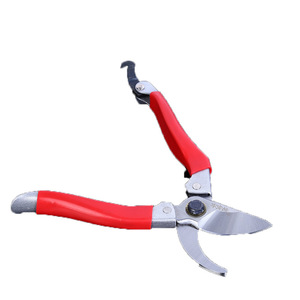 Fruit Picker Pruning Shears 7 Inch Stainless Steel Bypass Pruner For Garden Landscaping Orange Red Handle - Product Image 4