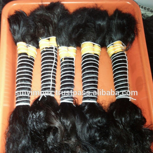 100% cheveux naturels en vrac non transformés. Un donateur vente chaude cheveux humains remy d'Inde. meilleure vente cheveux humains remy - Product Image 5