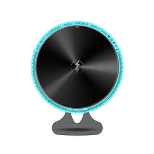 Chống sự can thiệp an toàn Sạc ánh sáng fod phát hiện nam châm hỗ trợ iphone14 Pro Series 15 Wát Max đầu ra <span class=keywords><strong>Qi</strong></span> xe sạc không dây - Product Image 1