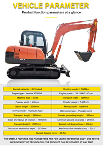 Productos Más Vendidos: Excavadora My-60 de 6.0 Toneladas, con Cuchara Hidráulica, Trituradora y Brazo Telescópico, en Venta - Product Image 6