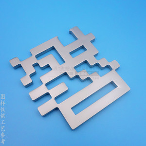 Décapsuleur en alliage de zinc avec design ajouré, étiquette métallique artistique créative, pour la maison, cadeau du Nouvel An chinois - Product Image 2