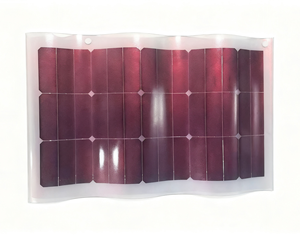 Tuiles de toit solaires photovoltaïques en gros, 40 watts, panneaux solaires en verre mono sans cadre avec connecteurs JB, intégrés photovoltaïques - Product Image 4