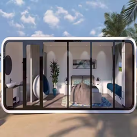 Fournisseur d'usine Nouvelle Marque 2026 Maison Capsule Mobile de Luxe Mini Cabine Apple Préfabriquée 40 pieds 3 Chambres Vente en Gros Personnalisée