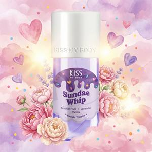 Kiss My Body Eau De Toilette Sundae Whip 88 ml, Brinda un Aspecto Dulce y Delicado, Perfecto para una Persona Tierna y Querida - Product Image 4