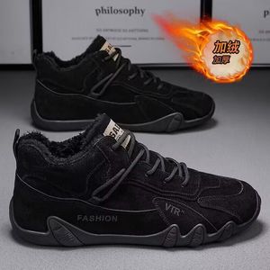 <span class=keywords><strong>Scarpe</strong></span> di peluche <span class=keywords><strong>invernali</strong></span> 2025 moda <span class=keywords><strong>uomo</strong></span> antiscivolo spesse <span class=keywords><strong>scarpe</strong></span> di cotone caldo, <span class=keywords><strong>scarpe</strong></span> per abbigliamento invernale - Product Image 3