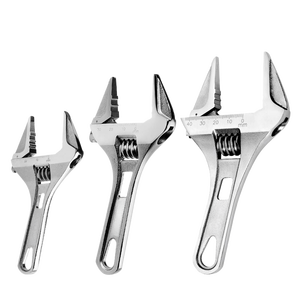 Juego de Llaves Inglesas Ajustables Ultrafinas de Mango <span class=keywords><strong>Corto</strong></span> <span class=keywords><strong>RUBICON</strong></span>, Acero Cr-V, Herramientas Japonesas Originales para Reparación Mecánica - Product Image 3