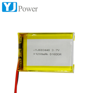 Литий-полимерный аккумулятор KC <span class=keywords><strong>Lipo</strong></span> 683448 1200 мАч 3,7 в для косметических устройств - Product Image 3