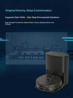 Robot aspirateur à navigation laser X3, aspiration puissante 3000Pa, batterie 5200mAh, bac à poussière 2,6L, réservoir d'eau 250ml, recharge automatique, en plastique, pour la maison