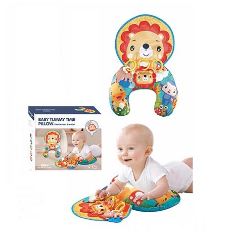 EKEPE 2-in-1 Tummy Time Mat & Pillow For Babies 0-36 Months, Detachable Baby Tummy