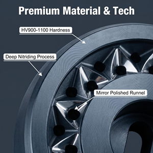 Tête de moule de granulateur sous-marin sur mesure usinée avec précision par CNC avec canal de flux optimisé pour l'extrusion de polymères - Product Image 5