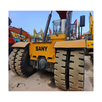Bonnes conditions : Chariot gerbeur conteneur SANY SRSC45 45 tonnes 2023 avec moteur EURO 4, machine de levage de conteneurs Kalmar à faible nombre d'heures
