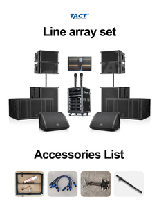 Passives Line-Array-System mit Einzelnem 12-Zoll-Lautsprecher Professionelle Line-Array-Lautsprecher für Bühnen- und Kirchenprojekte - Product Image 6