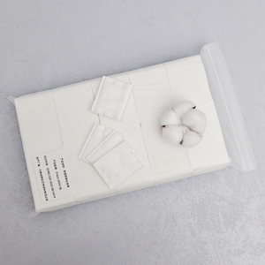 Tampons carrés en <span class=keywords><strong>coton</strong></span> blanc 5cm*6cm, 3 couches épaissies, 500 pièces, outil de beauté pour les soins de la peau et le démaquillage - Product Image 6