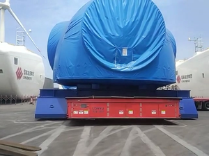 Vehículo Guiado Automatizado (<span class=keywords><strong>AGV</strong></span>) de Elevación Omnidireccional de 180 Toneladas, Navegación Avanzada, Carro de Transferencia Magnético, OEM - Product Image 4
