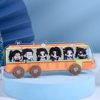 Périphérique acrylique standee personnages personnalisés ornements humanoïdes standee campagne publicitaire petits cadeaux