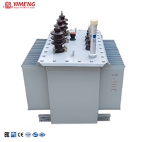 Transformateur triphasé à économie d'énergie 60Hz rempli d'huile 33kV 2500kVA